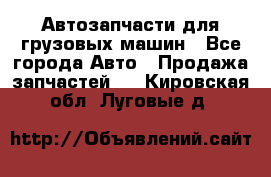 Автозапчасти для грузовых машин - Все города Авто » Продажа запчастей   . Кировская обл.,Луговые д.